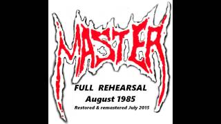 Master US FULL August 1985 rehearsal Death metalGrindcore pioneers [upl. by Argile]