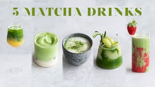 5 Delicious Matcha Drinks to Try at Home [upl. by Eniamert88]