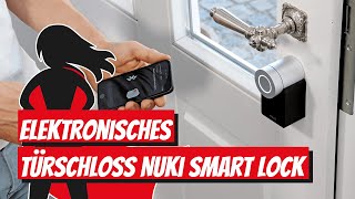 Elektronisches Türschloss Nuki Smart Lock  Bauhelden [upl. by Peppel]