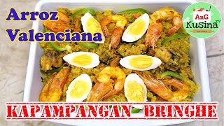 Famous Bringhe Kapampangan Recipe  Arroz Valenciana [upl. by Euqram]