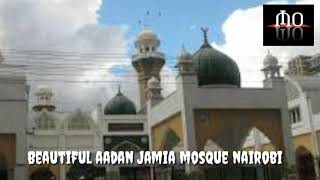 Beatiful azan  Jamia mosque kenya [upl. by Nyladnek]