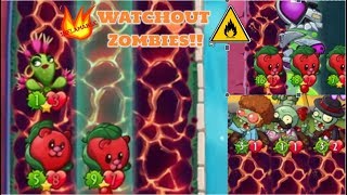 The Floor is LAVA Challenge Wheres Firefighter Zombie Pvz Heroes [upl. by Moulton]