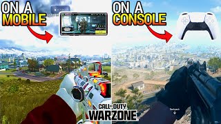 Warzone Mobile VS Call Of Duty Warzone With A Controller [upl. by Armin283]