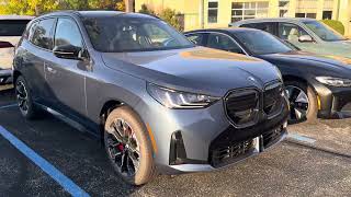 2025 X3 M50 Vs 2025 BMW X5 40i Size comparison in person [upl. by Lanie]