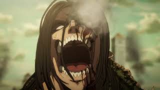 Eren vs Reiner and Porco part 2  Attack on Titan Final Season Part 2 Episode 2  Anim3 4 Dude [upl. by Asreht]