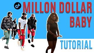 Million Dollar Baby EASY DANCE TUTORIAL Beginner Friendly [upl. by Bozuwa867]