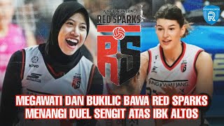 Megawati dan Bukilic Menangi Duel Sengit Red Sparks Vs IBK Altos dalam Lima Set [upl. by Oidivo455]