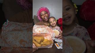 Popeyes mukbang ft Milani foodie mukbangcommunity popeyes popeyeschicken [upl. by Riggall486]