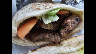 Food Review Pita Inn Shish Kabob Sandwich Glenview IL [upl. by Adnertal]