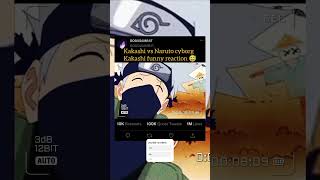 Kakashi reaction 😅new naruto anime [upl. by Anyehs]