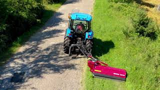 FPM BM Heavy Duty Offset Flail Mower [upl. by Punak]