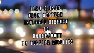 Inflight Journey  Last flight day from Ataturk Airport to Nouakchott by Turkish Airlines [upl. by Rebekah392]