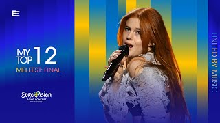 🇸🇪 Melodifestivalen 2024 Final  My Top 12  Eurovision 2024 [upl. by Ammadis765]