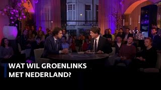 Wat wil GroenLinks met Nederland Jesse Klaver in Nieuwsuur [upl. by Arahset194]