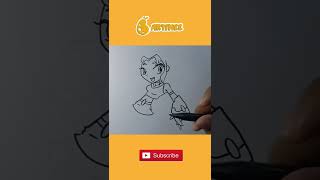 How to Draw Starfire Shorts [upl. by Schilling]