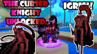 SHOWCASE THE CURSED KNIGHT UNLOCKED IGRIS ANIME DEFENDERS [upl. by Goddart411]