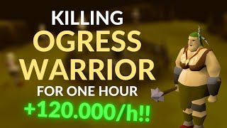 OSRS KILLING OGRESS WARRIOR FOR ONE HOUR  F2P MONEY MAKING [upl. by Jedediah]