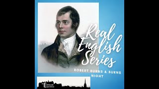 Real English  Robert Burns and Burns Night [upl. by Annaj]