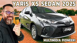 YARIS XS 2025  Sedan Com Bom Espaço e Preço Competitivo [upl. by Meryl33]