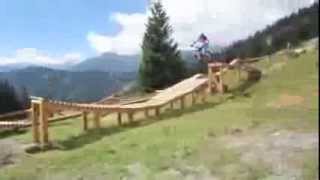 Impressionen vom Opening des neuen Bikepark in SerfausFissLadis Northshore [upl. by Ahsim88]