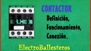 Contactor que es y como funciona [upl. by Nisen]