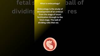 What is embryology embryology biology knowledge definitions science shorts 11thclass [upl. by Allehc211]