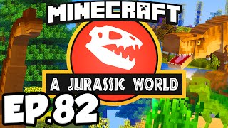 Jurassic World Minecraft Modded Survival Ep82  STALLING AROUND Dinosaurs Modpack [upl. by Drofiar309]