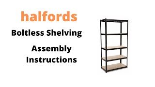 How to assemble a metal shelving unit [upl. by Hollenbeck592]