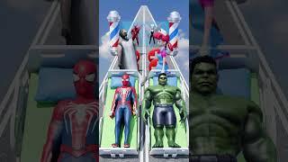 GTA V New Heal Run Spiderman vs Hulk Funny Challenge gta [upl. by Morven]