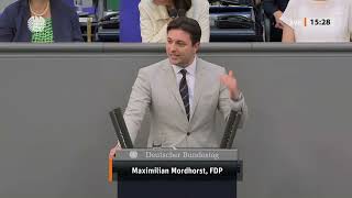 Land und Forstwirtschaft  Maximilian Mordhorst FDP [upl. by Valentine]