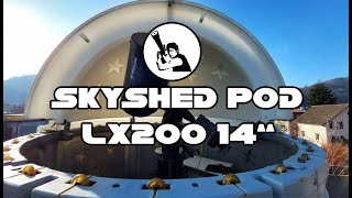 Skyshed Pod amp MEADE LX200 14quot [upl. by Ahsilrae]