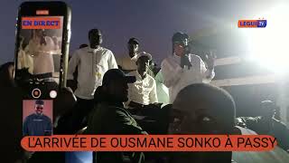 LARRIVÉE DU PREMIÈRE MINISTRE OUSMANE SONKO À PASSY [upl. by Nodyarg]