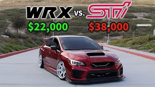 Subaru WRX or STI Is the WRX… BETTER [upl. by Hafinah]