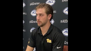 Pitt QB Kedon Slovis UVA postgame [upl. by Ecienal]