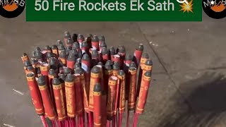 100 Firecracker Rocketsfireworks mrboomba shorts Ak4700fire rocket video10 Most Impressive [upl. by Monty]