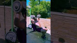 The TRUTH About Barbell vs Dumbbell Overhead Press [upl. by Sturdivant]