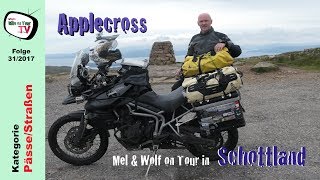 Applecross Schottland mit dem Motorrad [upl. by Otilopih]