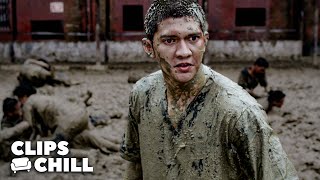 The Prison Fight  The Raid 2 Iko Uwais [upl. by Znarf117]