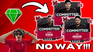 We Landed the BEST Recruits Miami Redhawks Dynasty Season 2 Episode 10 [upl. by Merat868]