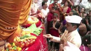 Lalbaugcha Raja Exclusive Aarti  Big B amp Shankar Mahadevan [upl. by Westleigh]