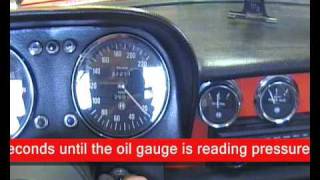 oil pressure test alfa romeo duetto bertone giulia [upl. by Galligan]