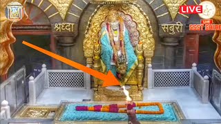 Saibaba Aarti  Sai Evening Aarti Darshan💙  Saibaba Miracles🪄  Shirdi live [upl. by Adnawyt]