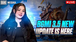 BGMI 120 FPS IS HERE😍PLAYING BGMI 35 UPDATE LIVE🥳girlgamer shortfeed shorts pubgmobile [upl. by Nador]