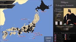 The History of Japanese Isolationism  Every Year [upl. by Mauchi]