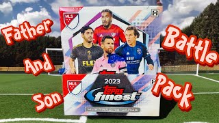 2023 MLS Topps finest battle pack [upl. by Ystap]