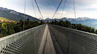 Would You Walk Here  Panoramabrücke Sigriswil  Sigriswil and Thun Vlog [upl. by Ettellocin467]