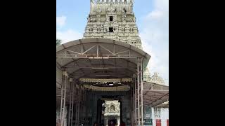 Perunagar Brahamapuresswarar temple gopuram view hindutemple kachipuram templehistory statue [upl. by Rolat78]