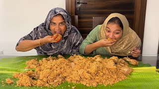 மாமியார் vs மருமகள் 8kg BIRIYANI EATING CHALLENGE😂😂 [upl. by Burner]