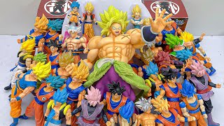 Dragon Ball Super Saiyan Broly Goku Toys Destructive Power Villain  Unboxing METALLIC COLOR Secret [upl. by Annaicul]