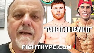 BENAVIDEZ PROMOTER LEWKOWICZ TELLS ALL ON CANELO’S BIGGEST “TAKE IT OR LEAVE IT” OFFER FOR SHOWDOWN [upl. by Baldridge]